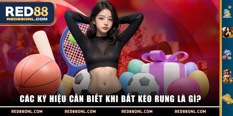Các ký hiệu cần biết khi bắt kèo rung là gì?