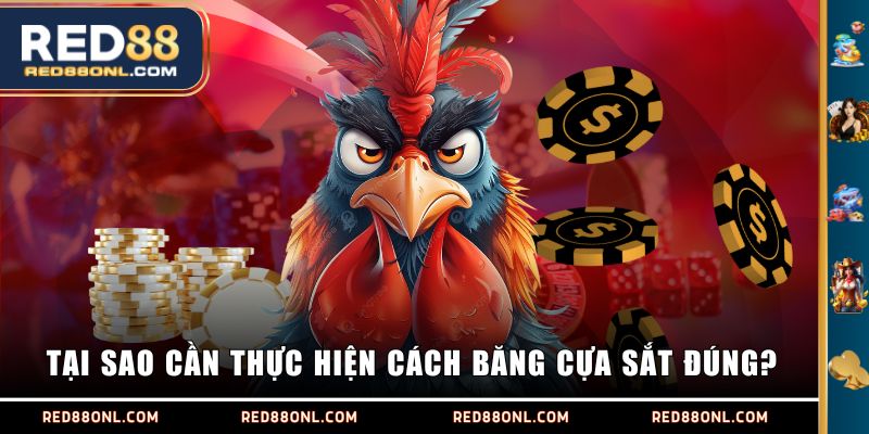 Tại sao cần thực hiện cách băng cựa sắt đúng?